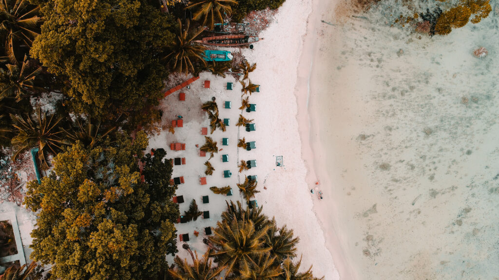 A beach on the Andamans
